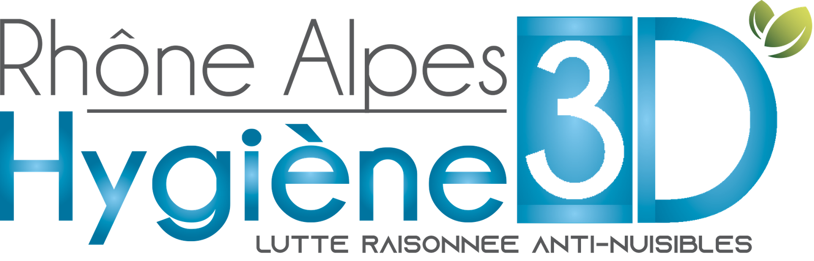 Logo Rhône-Alpes hygiène 3D,